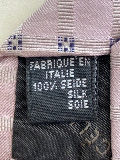 商品画像：ネクタイ/シルク/PNK/総柄/メンズ/チェック 3