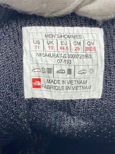 商品画像：トレッキングブーツ/29cm/BLK/NF0A4UEA 5