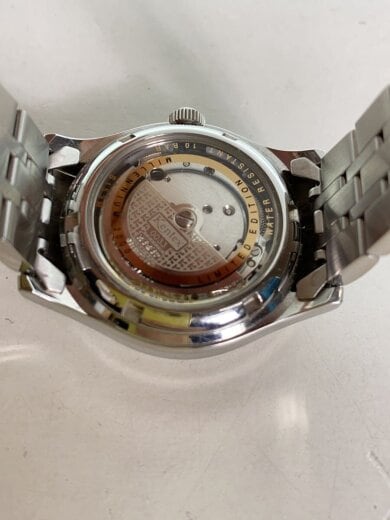 商品画像：自動巻腕時計/アナログ/NVY/SLV/S153M/裏蓋スケルトン 3