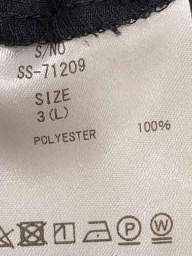 商品画像：23ss/PAJAMA SHIRT JKT/ジャケット/3/ポリエステル/BLK/SS-71209 4