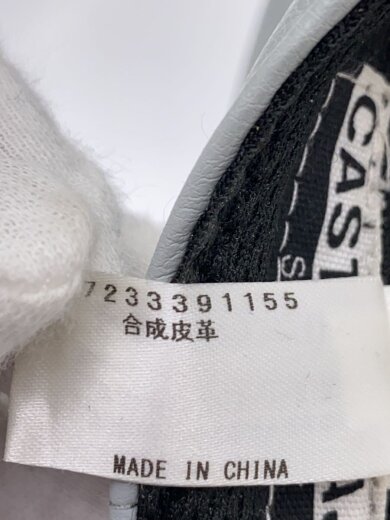 商品画像：キャップ/--/フェイクレザー/WHT/メンズ// 6