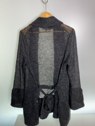 商品画像：カーディガン(薄手)/38/モヘア/BLK/無地/48091-20041 2