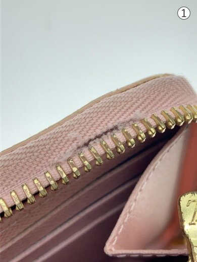 商品画像：ジッピー・ウォレット_ダミエ・アズール/PVC/WHT/総柄/レディース 7