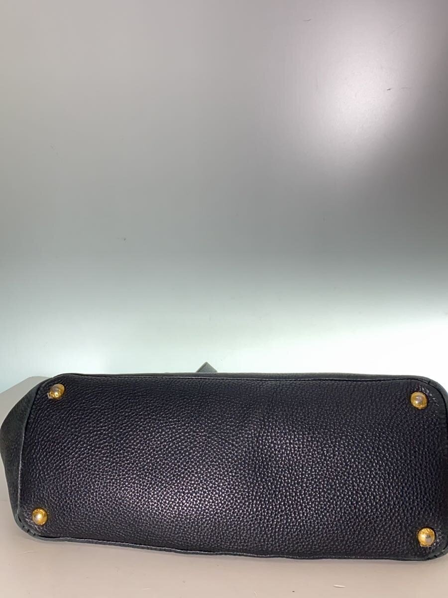 PRADA / 165/58/レザー/BLK