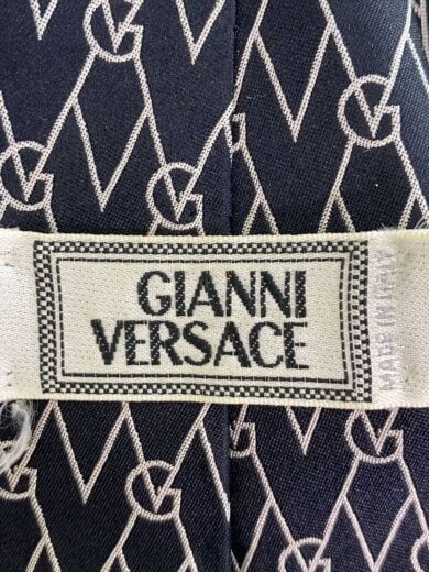 商品画像：ネクタイ/シルク/BLK/総柄/メンズ 2