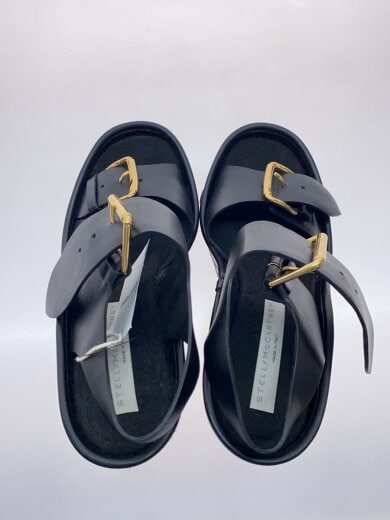 商品画像：プラットフォームサンダル/36/BLK/星柄/13㎝ヒール/厚底 3