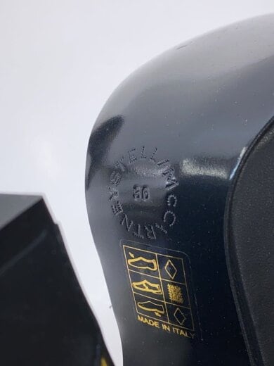 商品画像：プラットフォームサンダル/36/BLK/星柄/13㎝ヒール/厚底 5