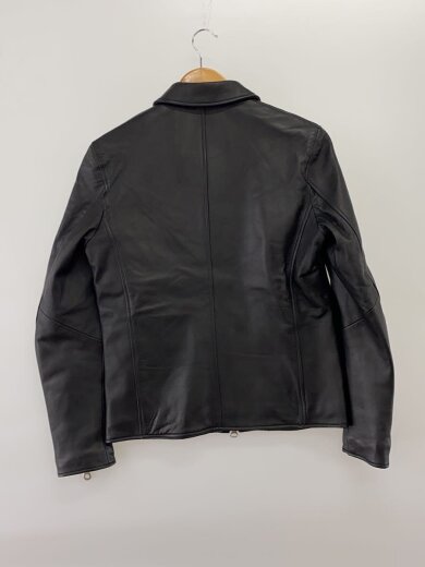 商品画像：レザージャケット・ブルゾン/S/羊革/BLK/無地/NUC73L00880SH 2