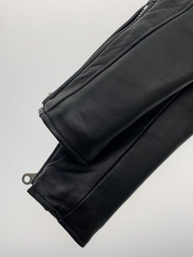 商品画像：レザージャケット・ブルゾン/S/羊革/BLK/無地/NUC73L00880SH 5