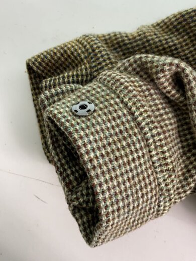 商品画像：マウンテンパーカ/M/ウール/KHK/チェック 4