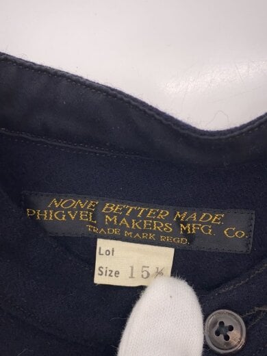 商品画像：長袖シャツ/2/ウール/NVY/PMAA-SJ02 3