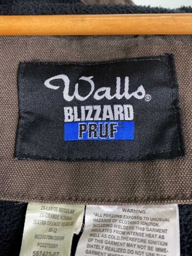 画像：Wallsジャケット/--/ポリエステル/BRW/無地3