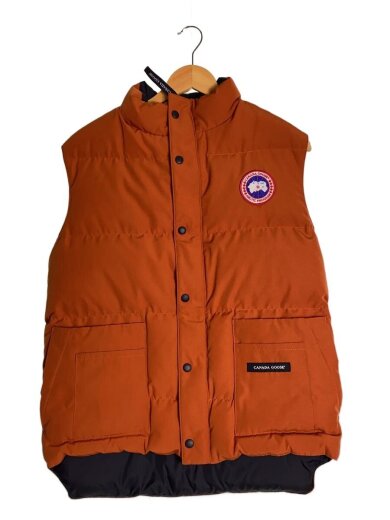 商品画像：Freestyle Crew Vest/ダウンベスト/S/ポリエステル/ORN/4150JM R 1