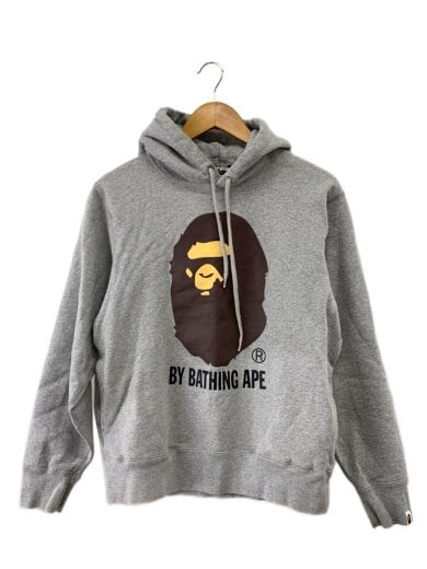 商品画像：パーカー/M/コットン/GRY/無地/袖汚れ 1