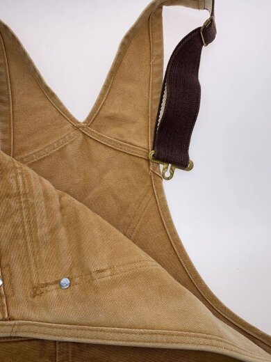 商品画像：オーバーオール/34/コットン/CML/無地/102776-211/ダブルニー 3