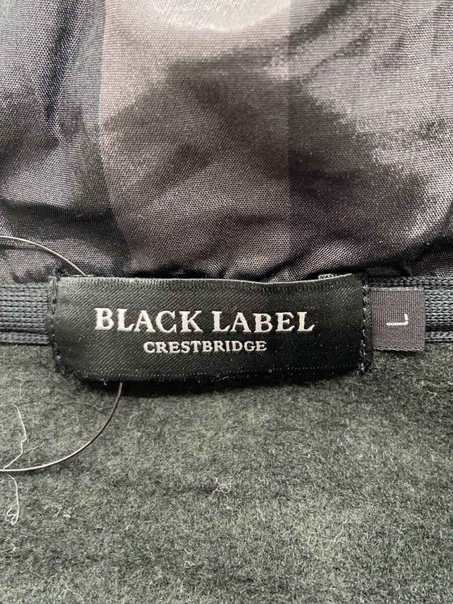 BLACK LABEL CRESTBRIDGE(ブラックレーベルクレストブリッジ) / ジップパーカー/L/アクリル/BLK/無地/51P34 ...