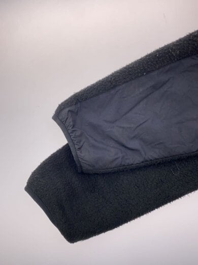 商品画像：フリースジャケット/XL/ポリエステル/BLK/無地/NA72052 6