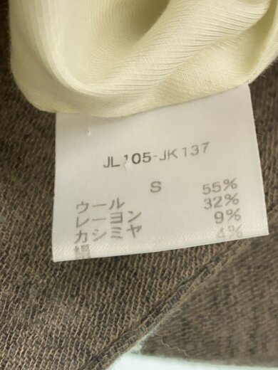 商品画像：ジャケット/S/ウール/CML/JL105-JK137 4