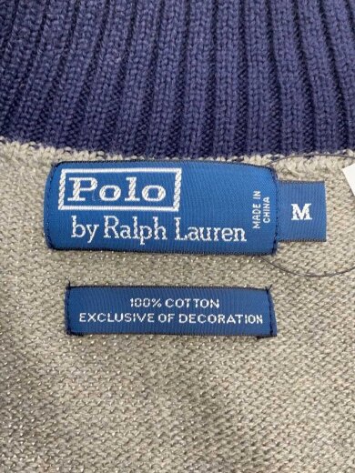 商品画像：ニット・セーター(厚手)/M/コットン/GRY/無地 3