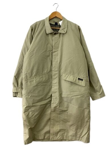 商品画像：90s/ダウンライナーコート/ステンカラーコート/L/ナイロン/KHK/無地/1101227 1