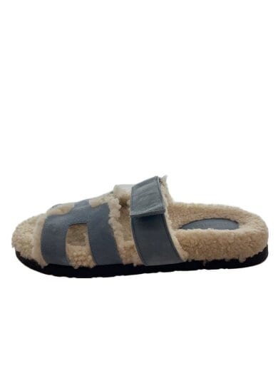 商品画像：サンダル/シプレ/ムートン/BLU/スウェード// 1