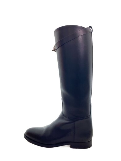 商品画像：ロングブーツ/35.5/BLK/レザー/ジャンピング/ケリーバックル// 1