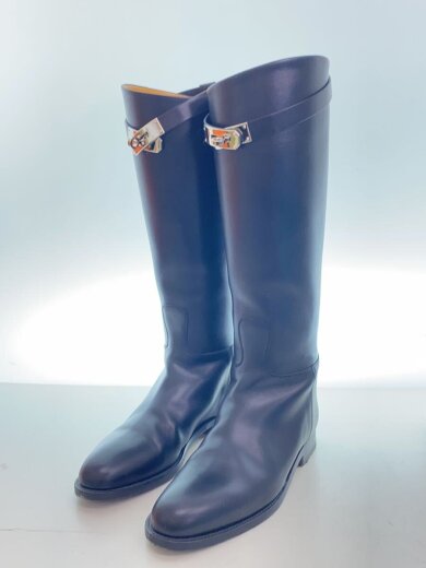 商品画像：ロングブーツ/35.5/BLK/レザー/ジャンピング/ケリーバックル// 2