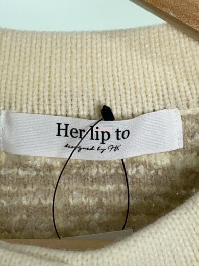 商品画像：カーディガン(厚手)/M/アクリル/CRM/1224206106 3