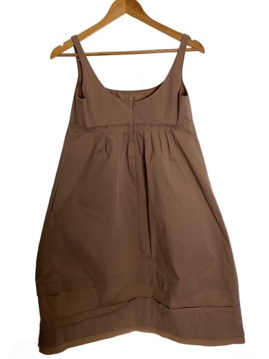 商品画像：キャミワンピース/38/ポリエステル/BEG/無地/23444-APSAN01 1