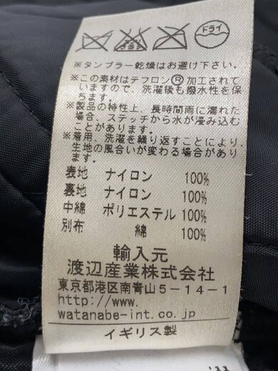 商品画像：キルティングジャケット/36/ナイロン/BLK 4