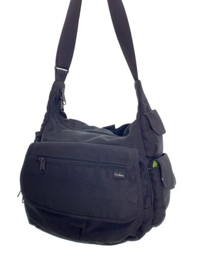 商品画像：メッセンジャーバッグ/ポリエステル/BLK 1