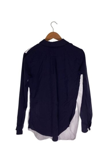 商品画像：長袖シャツ/S/ポリエステル/NVY/RQ-B006 2