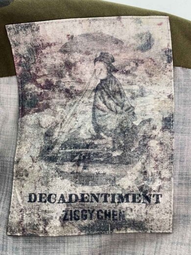 商品画像：24aw/長袖シャツ/44/ウール/GRY/無地/0M2430731 3