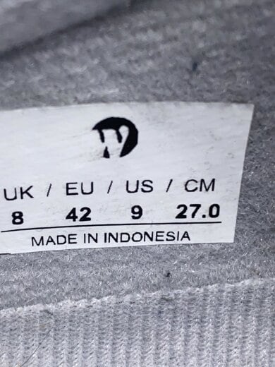 商品画像：wander/シューズ/27cm/GRY/スウェード/FD:08/Big Foot 5