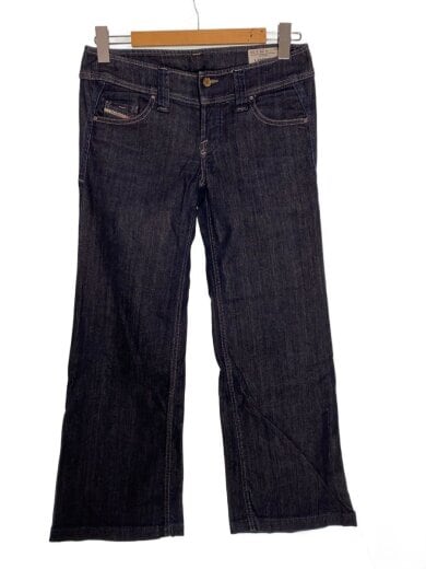 商品画像：ブーツカットパンツ/28/デニム/NVY/無地 1