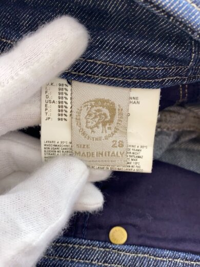 商品画像：ブーツカットパンツ/28/デニム/NVY/無地 5