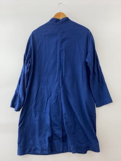 商品画像：シャツワンピース/FREE/コットン/BLU/無地/ST-022 2