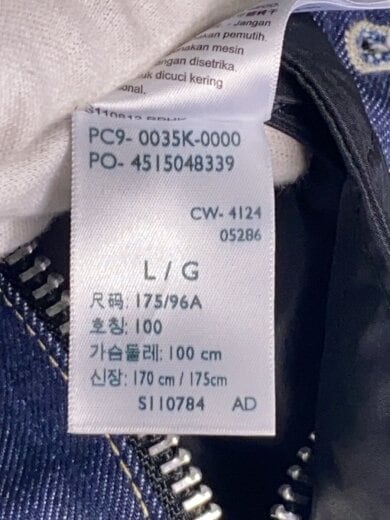 商品画像：ジャケット/L/コットン/IDG/PC9-0035k-0000 3