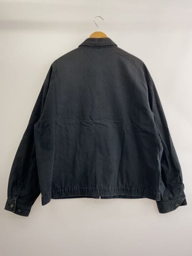 商品画像：スイングトップ/ジャケット/L/コットン/BLK/無地 2