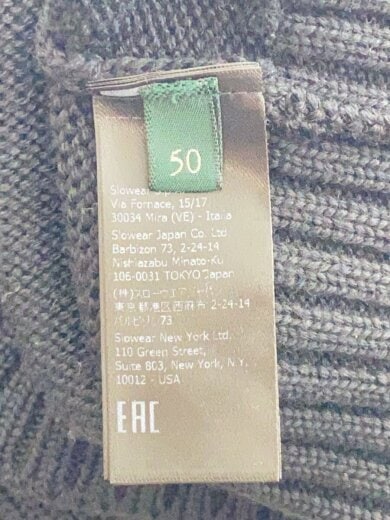 商品画像：カーディガン(厚手)/50/ウール/BLK/無地/812397 Z0229// 4
