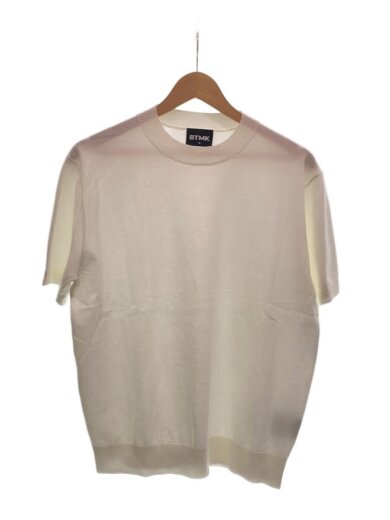 商品画像：Knit T-Shirt/Tシャツ/S/カシミア/WHT 1