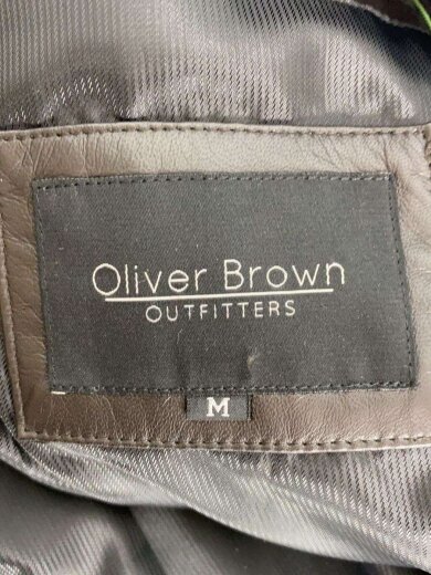 画像：その他ブランドOliver Brown/コート/M/羊革/BRW/無地/234024