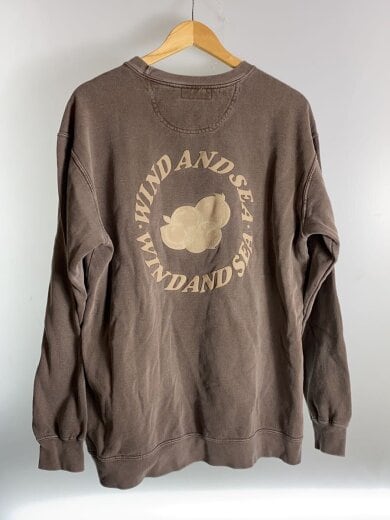 商品画像：スウェット/L/コットン/BRW/WDS-CS-258 2
