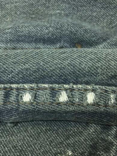 画像：Levi’s80s/USA製/ブラックデニムジャケット/刻印527/先染め/Gジャン/コットン/ブラック/8