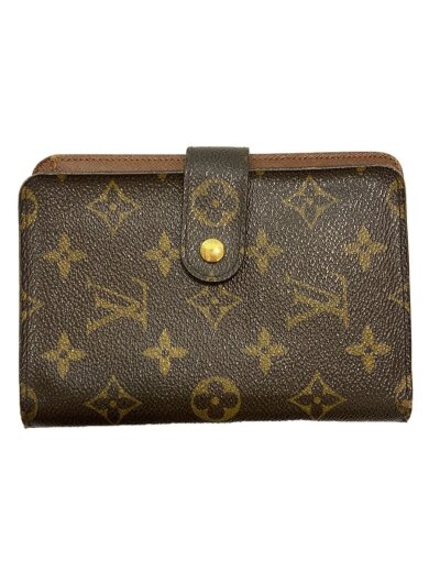 商品画像：ポルト・パピエ・ジップ_モノグラム・キャンバス_BRW/PVC/ブラウン/モノグラム/M61207/ 1