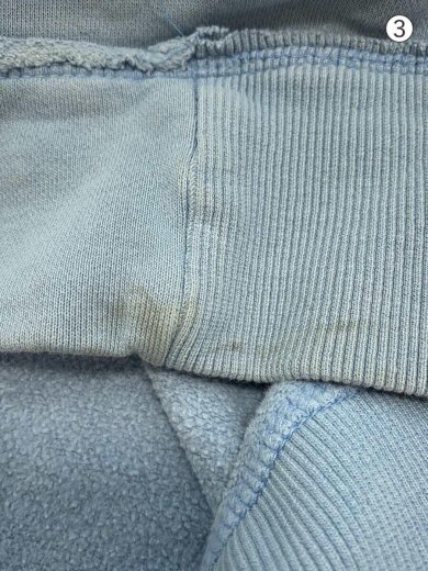 商品画像：The Black Dog/ジップパーカー/M/コットン/ブルー/状態考慮 8