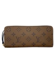 ポルト・フォイユ・クレマンス_モノグラム・リバース/レザー/ブラウン/モノグラム/M82336/