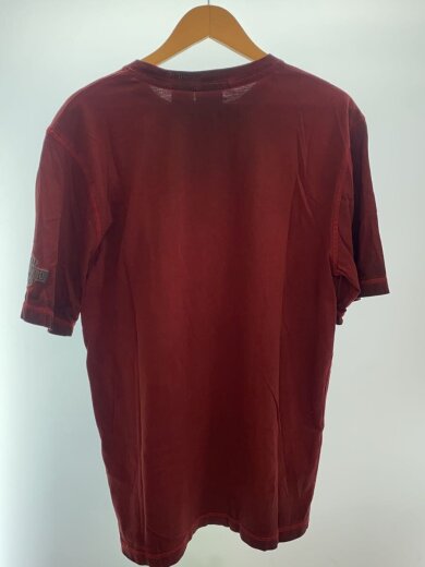 商品画像：イーグルプリント/Tシャツ/M/コットン/ボルドー/グラデーション/プリント/96616-17VM 2