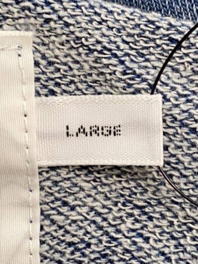 商品画像：TALLEY/LAロゴプリントスウェット/前V/Vガゼット/スウェット/L/コットン/インディゴ/ 4