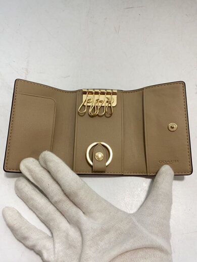 商品画像：キーケース/レザー/IVO/総柄/レディース/c4472 4